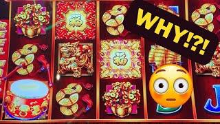 WHY DID THIS HAPPEN ON DANCING DRUM EXPLOSION!!! #slots #subscribe #casino #lasvegas