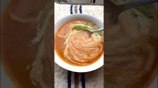 Spicy Salmon Bisque #shorts #food #cooking #recipe