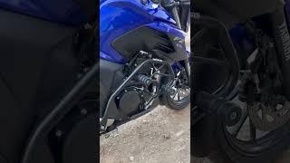 FZ 250 crash guard with dual slider | motofuzo #fz250