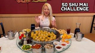 50 SHU MAI CHALLENGE at Seafood Cove for Chinese New Year!! #RainaisCrazy