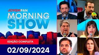 DEBATE PELA PREFEITURA DE SP PEGA FOGO | MORNING SHOW - 02/09/2024