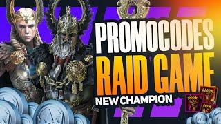 NEW LEGENDARY! - How to get in Raid - Promo Codes for ALL