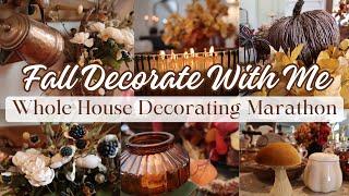 Fall Decorating Ideas 2024 || Whole House Decorate With Me || Cottage Style Fall Home Decor