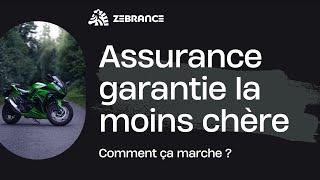 Assurance moto la moins chère : Zebrance