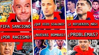 FIFA sancionó a ARGENTINA+ SCALONI llamó a DYBALA y MESSI+ BOCA compra REFUERZO de RIVER?+ GALLARDO