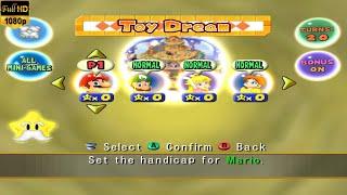 Mario Party 5 - Toy Dream - Mario vs Daisy vs Peach vs Luigi