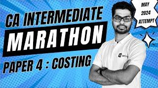 13-Hour CA Inter Costing Marathon: Full Syllabus Revision For May 2024 | CA Arjun V