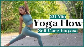 20 Min Feel Good Vinyasa Yoga Flow | Self Care Practice