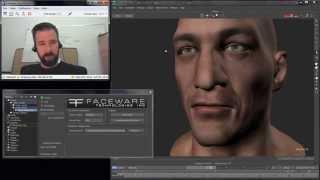 Markerless Realtime Facial Animation in MotionBuilder with Faceware Live 2.0