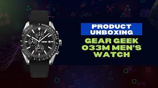 Gear Geek O33M Men's Watch Unboxing, Setup and Review
