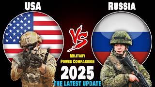 USA vs Russia Military Power Comparison 2025 | Russia vs USA Military Power 2025