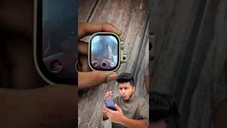 Apple Watch Ultra With SPY Camera  #shorts