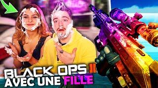 une FILLE JOUE A BO2 pour la PREMIERE FOIS de sa VIE ! ft @MARIE