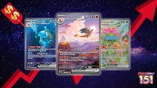 EXCELLENT Prices! Pokemon 151 Top 15 Most Valuable Cards So Far