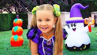 Diana and Roma Funny Halloween stories for kids