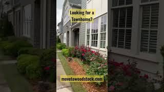 Townhomes in Woodstock GA