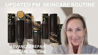 UPDATED PM SKINCARE ROUTINE | AUTEUR ADVANCED REPAIR SKINCARE ROUTINE | DRY, MATURE SKIN