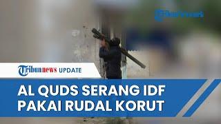 Militan Palestina Pamer Rudal Buatan Korea Utara, Makin Garang Gempur Tentara Israel di Gaza