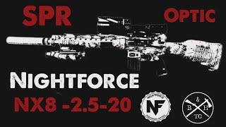 SPR scope for the Skilled Minuteman Marksman | Nightforce NX8 2.5-20