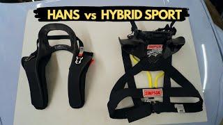 HANS Device vs Hybrid Sport - Review | Pros & Cons + In Car Demonstration | (Season 8 Episode 4)