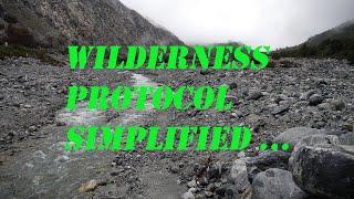 Wilderness Protocol. Simplified. Save Yourself. Please SHARE!!! 4K