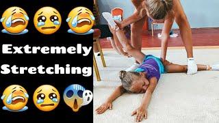 Extremely stretching with coach (cry)