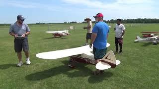 1/3 Scale Piper Tri Pacer maiden flight, formation!