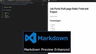 ️Markdown Preview Enhanced (VS Code Setup)