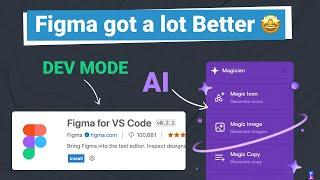 Figma VSCode Extension!! Convert Design to Code!