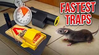 WATCH mice & rats gets sucked up & snapped… best traps!