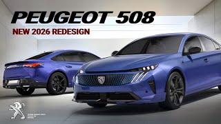 NEW 2026 PEUGEOT 508 REVEALED? REDESIGN | Digimods DESIGN |