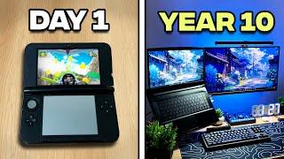 10 Year Gaming Setup Progression...