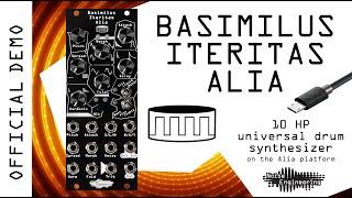 Basimilus Iteritas Alia universal drum synthesizer from Noise Engineering