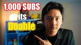 My Honest Advice to Someone Who Feels Stuck Trying to Reach 1000 Subscribers