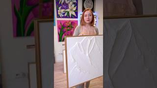 Этапы создания рельефной картины | Горы ️ #текстурнаяпаста #картинавинтерьер #рельеф #художник