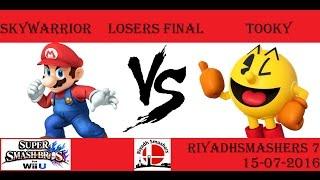 SkyWarriorX (Mario) Vs Tooky(Pacman) - Losers FInal