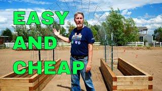 How to Build a Cattle Panel Garden Arch Trellis