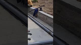 монтаж каркаса гаража