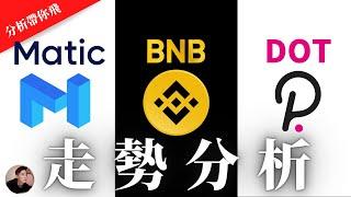 BNB MATIC DOT 要爆漲啦！？|上漲分析| 短線操作 | 短期走勢分析 值得持有嗎？【分析帶你飛】| Nicky帶你飛【Winnance】