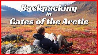 Backpacking in Alaska's Gates of the Arctic National Park entered through Anaktuvuk Pass