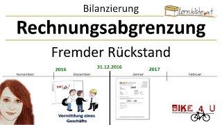 Rechnungsabgrenzung - fremder Rückstand