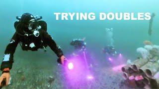 I tried scuba diving with double tanks - Mukilteo, Puget Sound, Washington