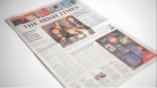 The Irish Times - print redesign launch