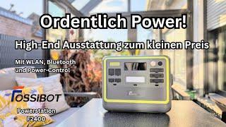 Die optimale Insel- Solaranlage!?  | Fossibot F2400 Powerstation mit 2kWh und 2400W im Test