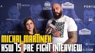 Michal Martinek: I want a cool fight for the fans | KSW 75