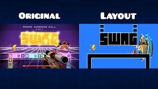 "Golden Hope" Original vs Layout | Geometry Dash 2.2