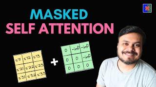 Masked Self Attention | Masked Multi-head Attention in Transformer | Transformer Decoder