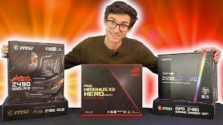 HUGE Z490 MOTHERBOARD UNBOXING! - MSI, ASUS ROG & Biostar! [10th Gen Intel CPUs]