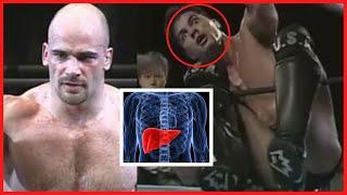 Bas Rutten breaks opponent's LIVER with BARE HANDS! (Bas Rutten vs Jason DeLucia)