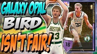 NBA 2K19 MYTEAM GALAXY OPAL LARRY BIRD GAMEPLAY! HOW IS THIS ALLOWED?